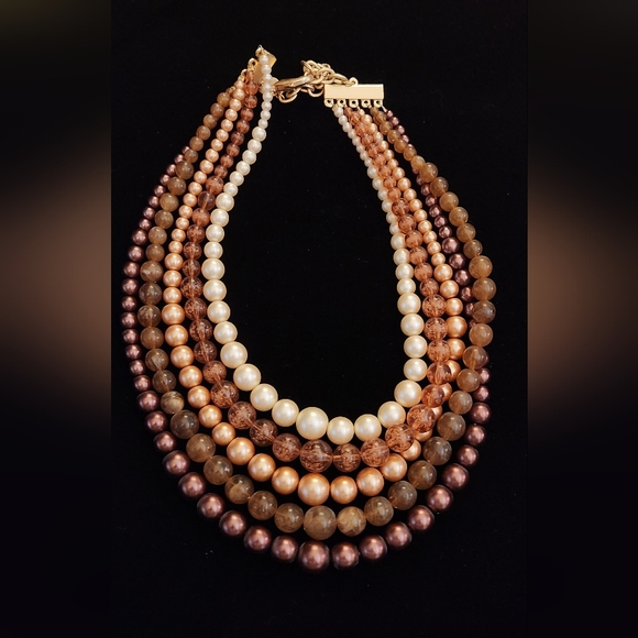Jewelry - Elegant Multi-Strand Pearl Necklace